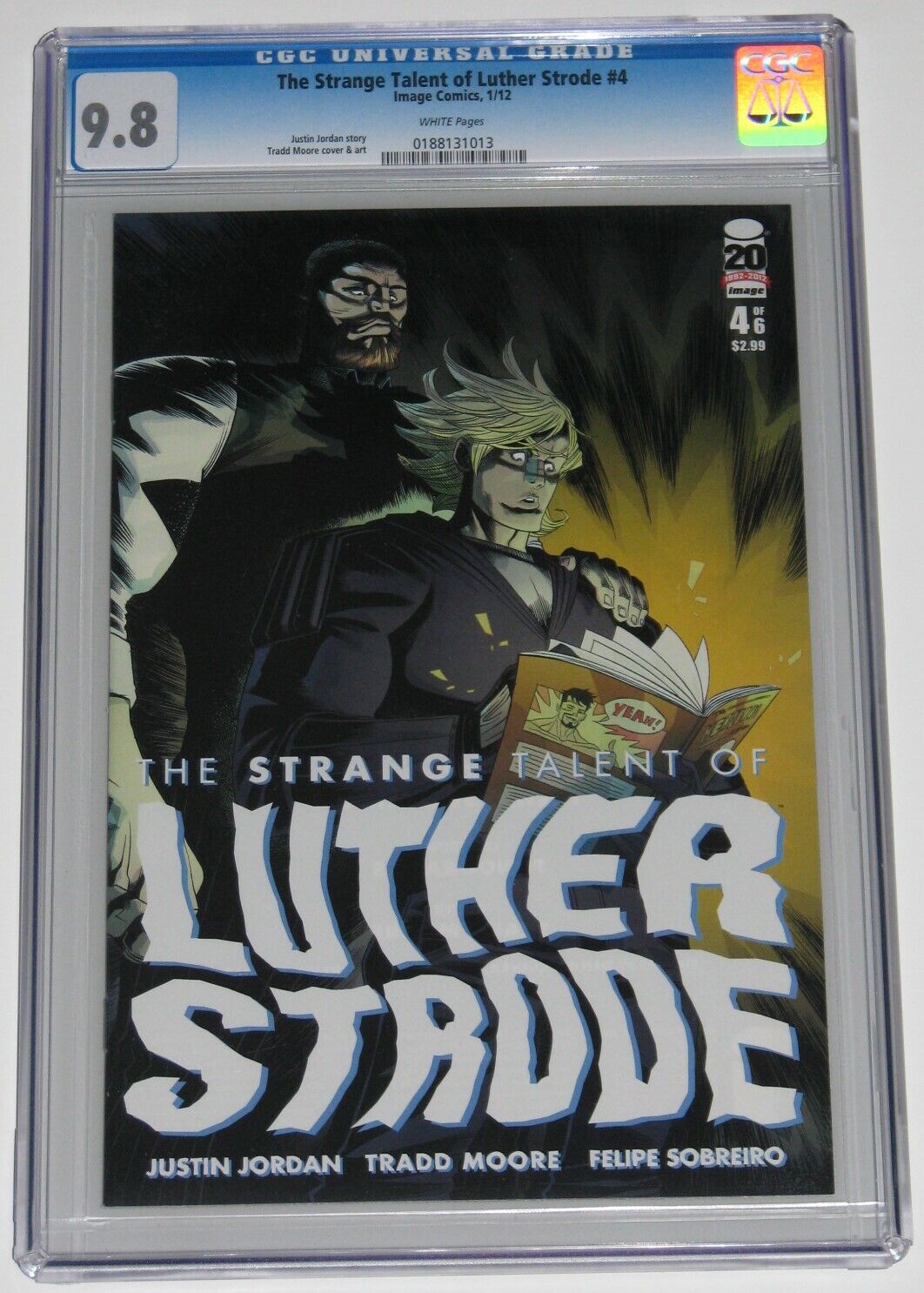 Strange Talent of Luther Strode 4 CGC 9.8. Only 4 copies at 9.8 Jordan, Moore.