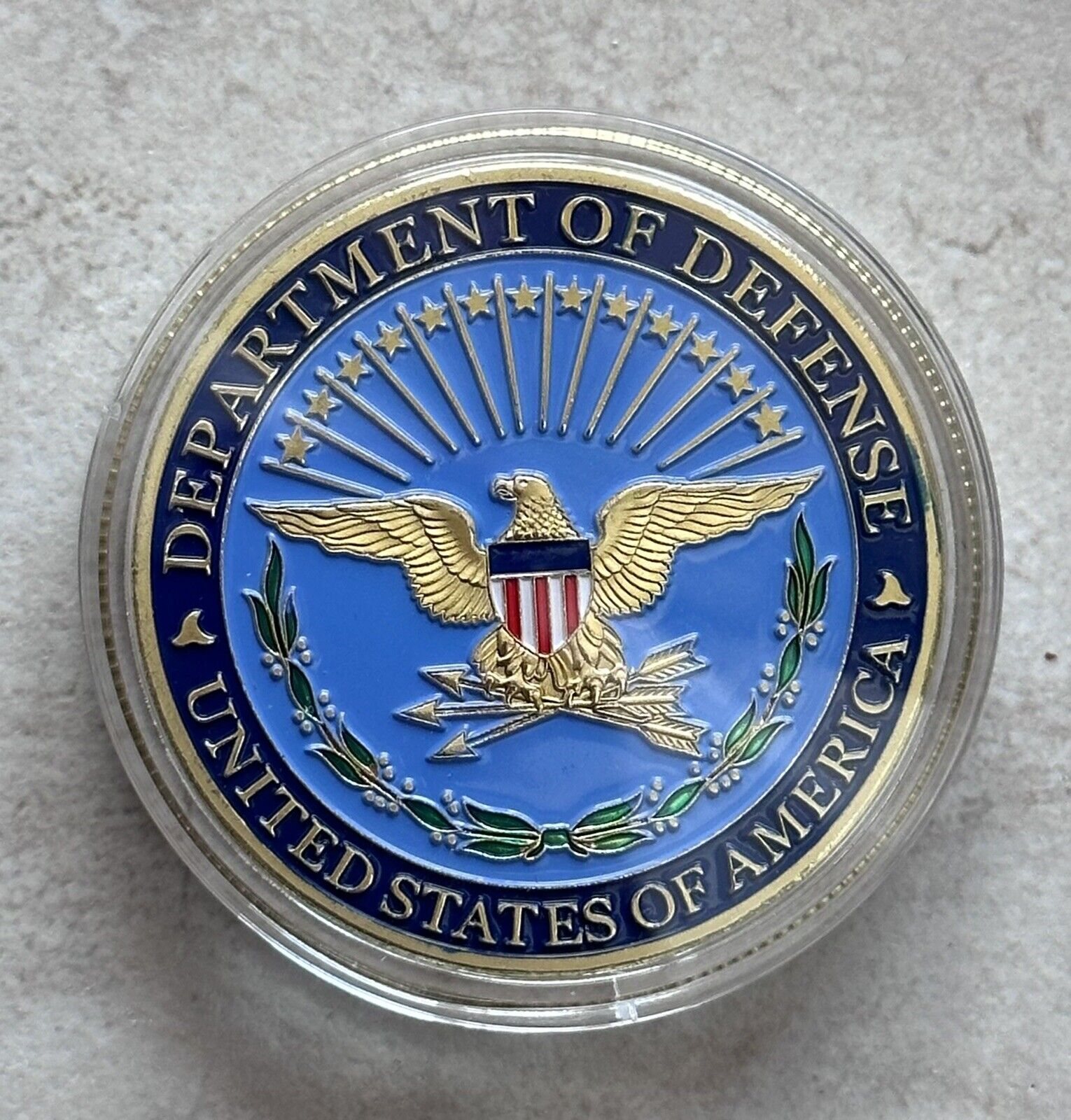 DoD Military United States Department of Defense Challenge Coin