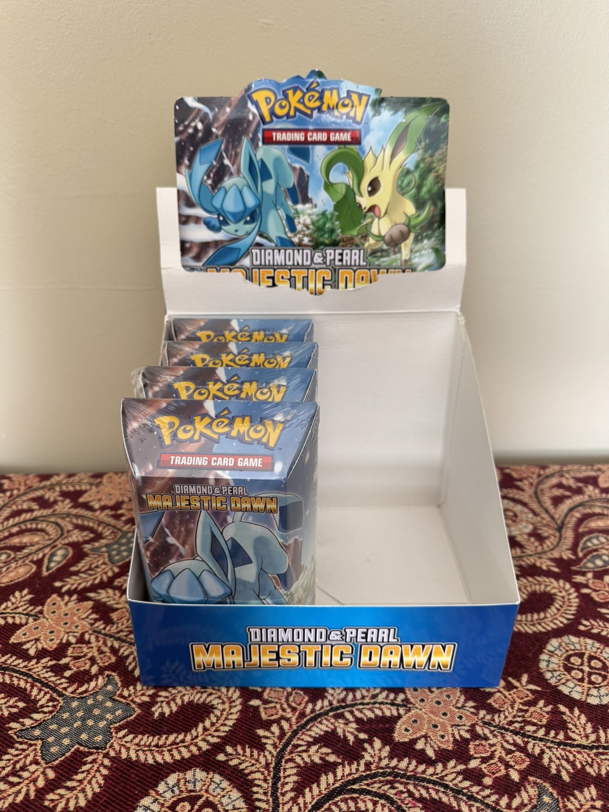 1x Pokémon Majestic Dawn Polar Frost Theme Deck New - Glaceon - Case Fresh 