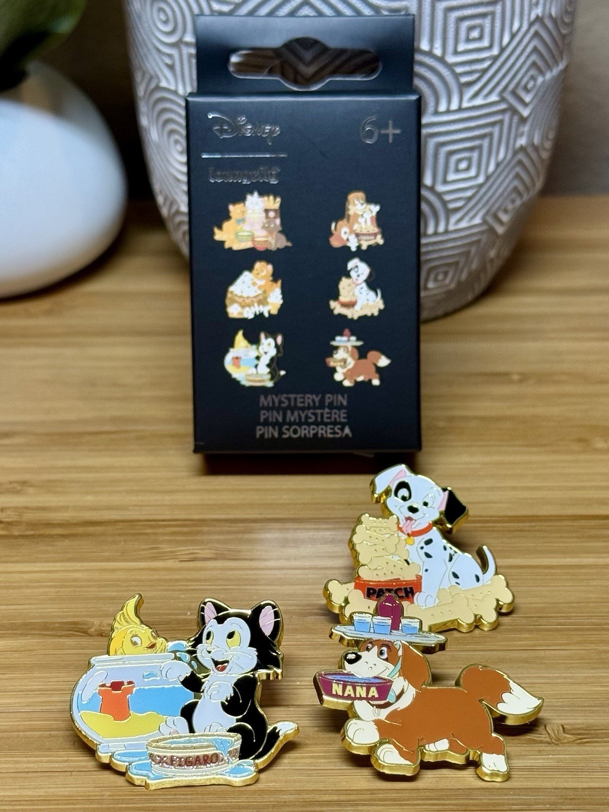 Loungefly Disney Cats & Dogs Treats Blind Box Enamel Pin - You Choose