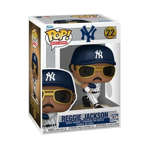 REGGIE JACKSON Funko POP MLB Legends Vinyl Figure #22 New York Yankees REGGIE JACKSON Funko POP MLB Legends Vinyl Figure #22 New York Yankees