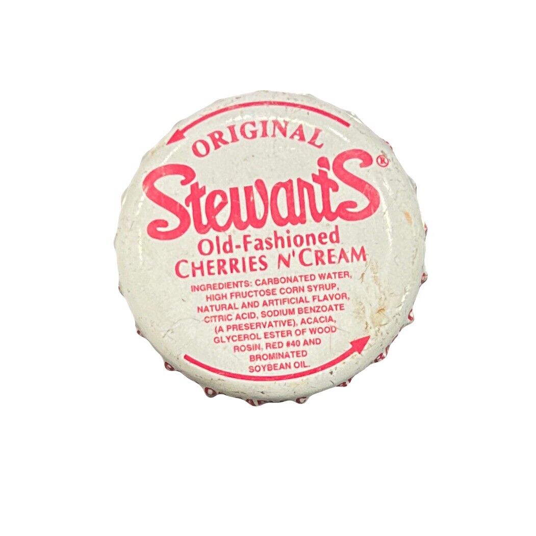 Vintage STEWART\'S Cherries n\' Cream Bottle Cap - Unused