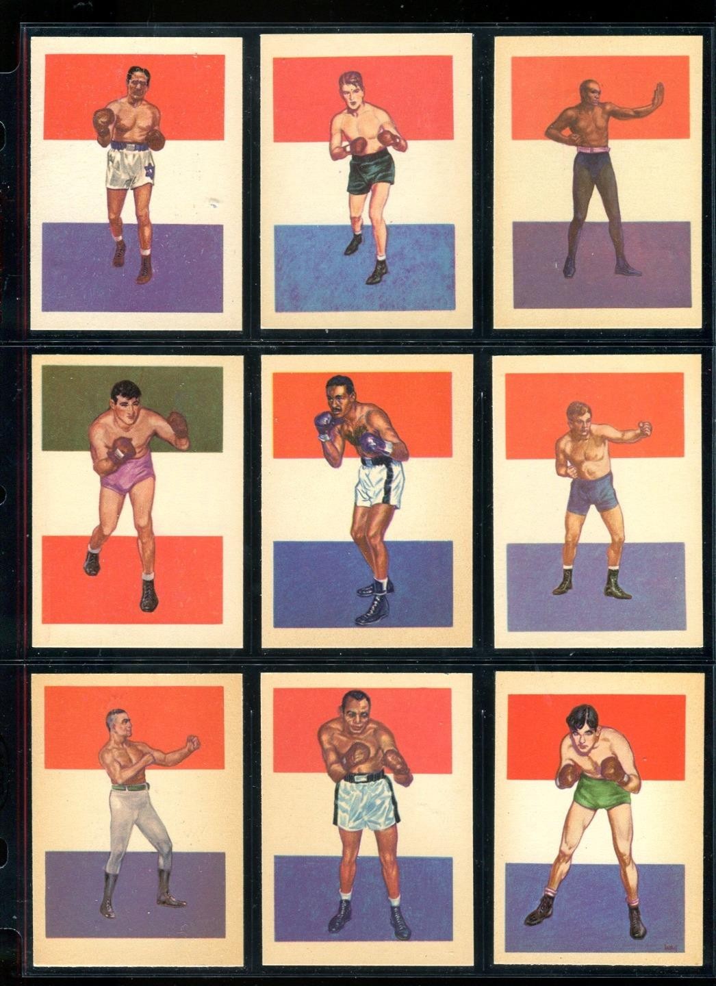 1956 56 GUM ADVENTURE NR/MT/MT 18 BOXERS FROM VENDOR BOX