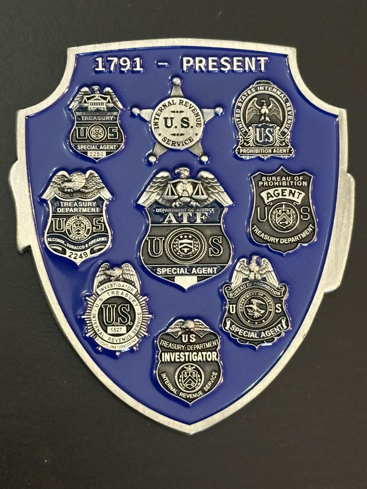 ATF Special Operations Division SOD 50th Anniversary police Challenge Coin