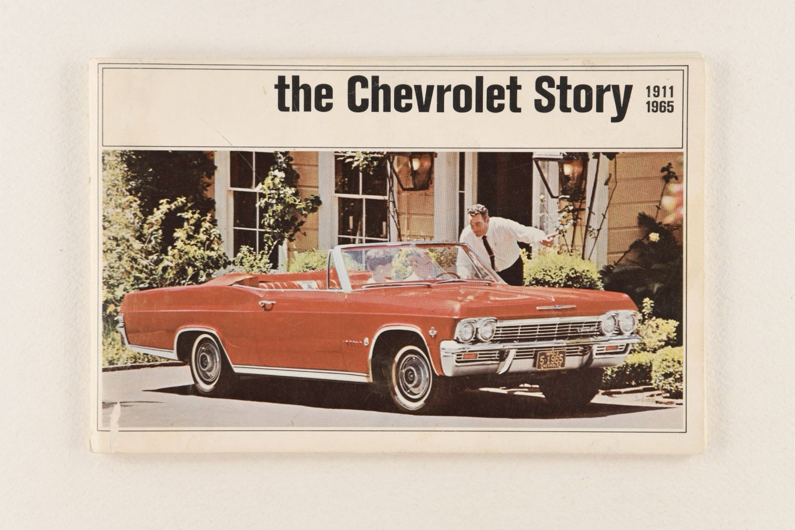 Original 1911-1965 The Chevrolet Story History Brochure Booklet 65 Chevy