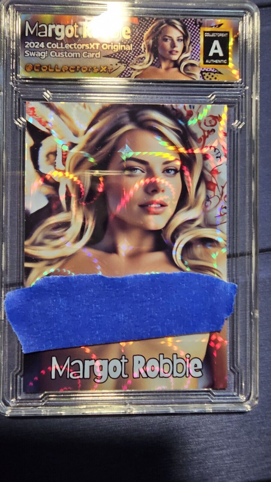 Margot Robbie Wolf Of Wallstreet Chrome Limited Edition Tribute Custom Card