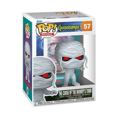 Funko POP Goosebumps The Curse of the Mummys Tomb Figure 57 + Protector Funko POP Goosebumps The Curse of the Mummys Tomb Figure 57 + Protector