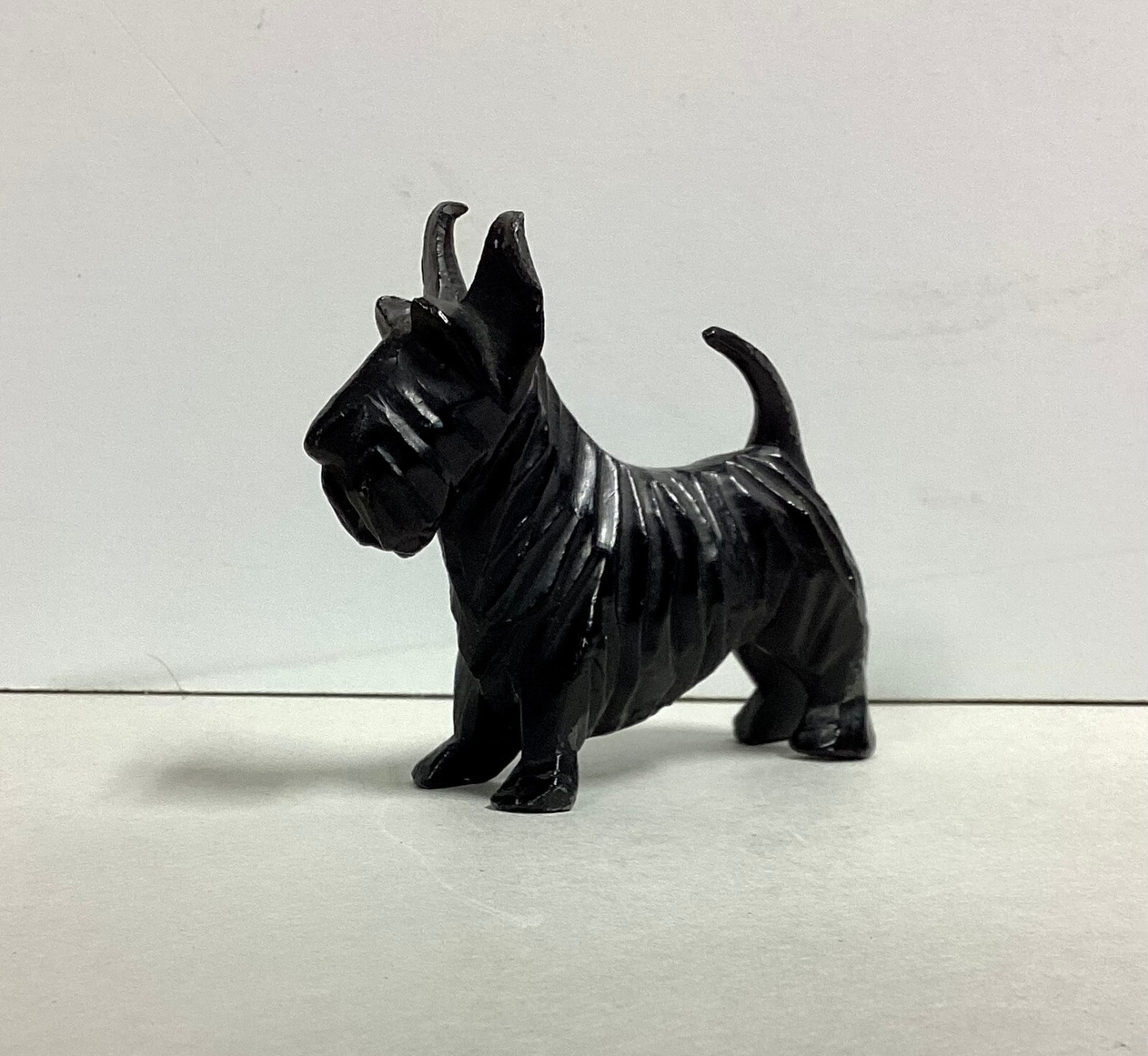 Small, Painted Lead, Scotty Dog Figurine