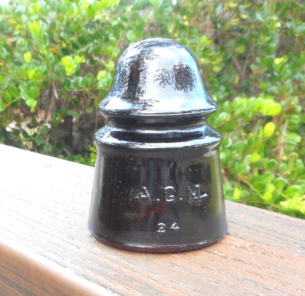 Nice Root Beer Amber CD 423 AGM Australian Glass Insulator (M)