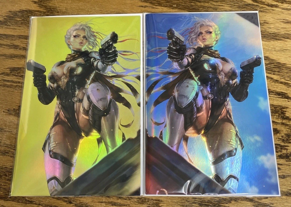 SWEET DEATH #1 EOM 2 BOOK SET VIRGIN HOLOFOIL & GOLD FOIL SDCC 2026 NM+