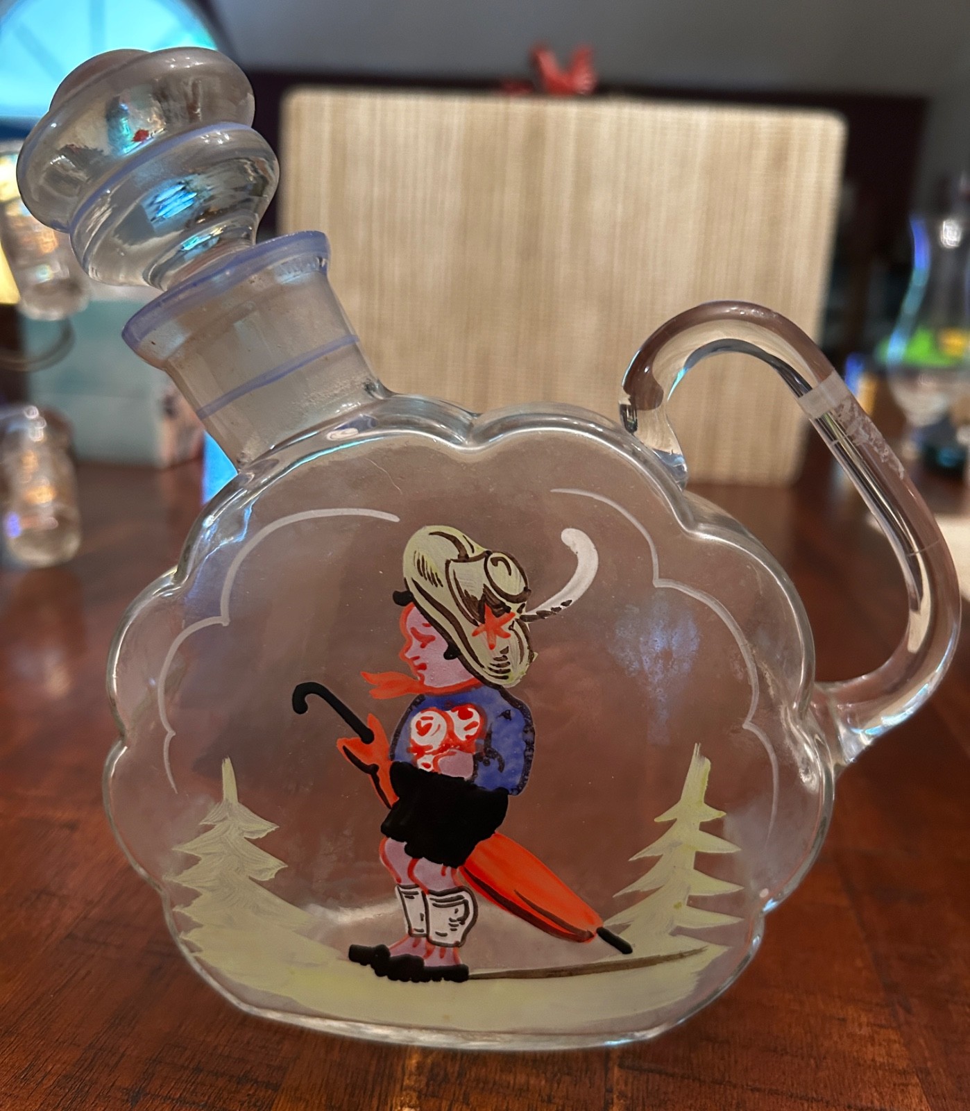Vintage (1940 - 1960s) Novelty Decanter with Stopper