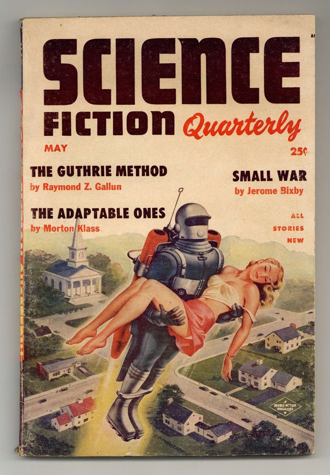 Science Fiction Quarterly Pulp 2nd Series May 1954 Vol. 3 #1 VG 4.0