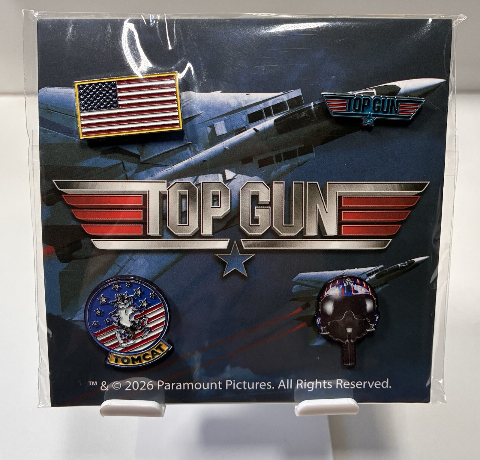 Boston Scally Co. Top Gun Pin Set - 4 pins- New- Boston Scally Co. Top Gun Pin Set - 4 pins- New-