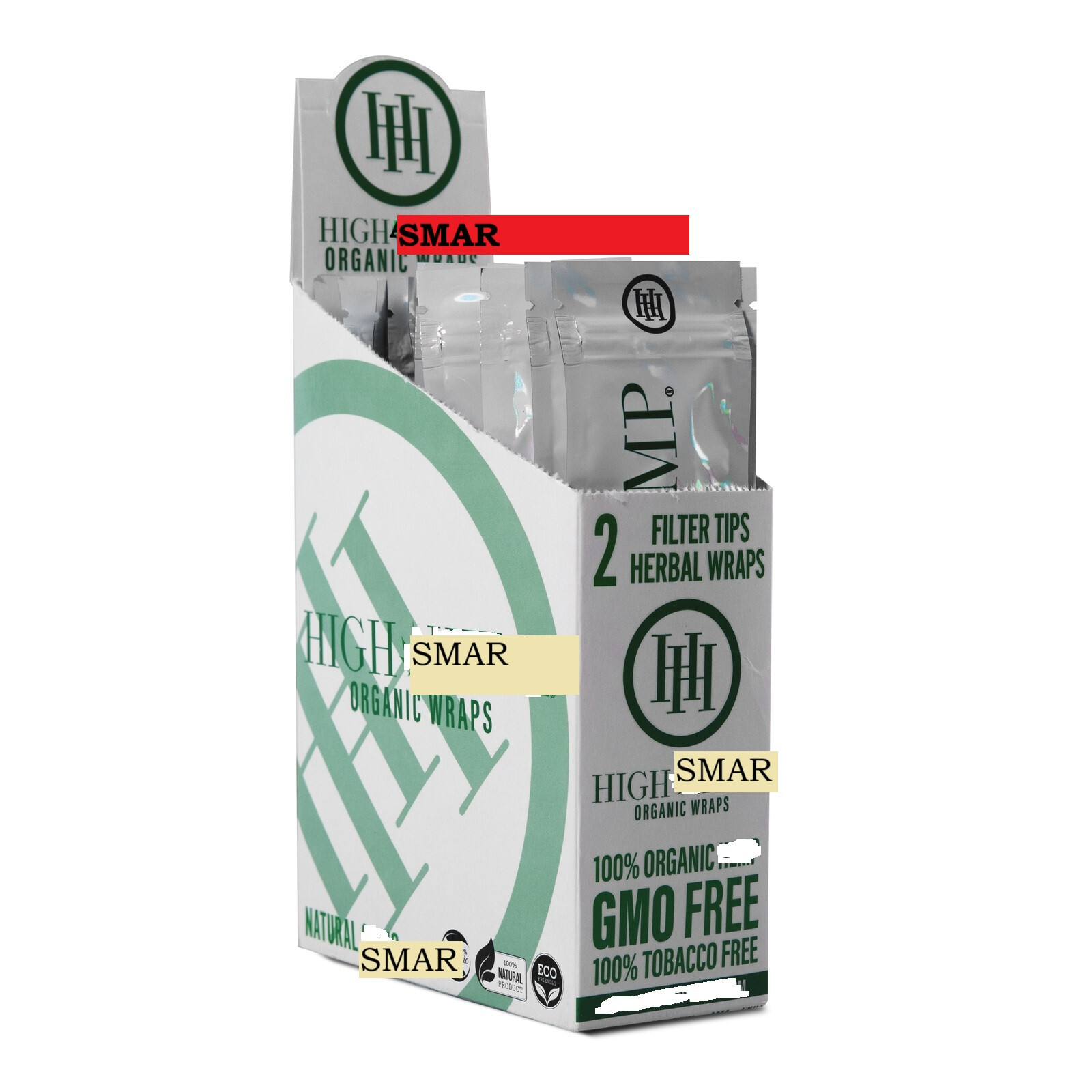 AUTHENTIC ORIGINAL 50 HIGH Quality Herbal Organic Wrap 25 Pouch of 2 Wraps AUTHENTIC ORIGINAL 50 HIGH Quality Herbal Organic Wrap 25 Pouch of 2 Wraps