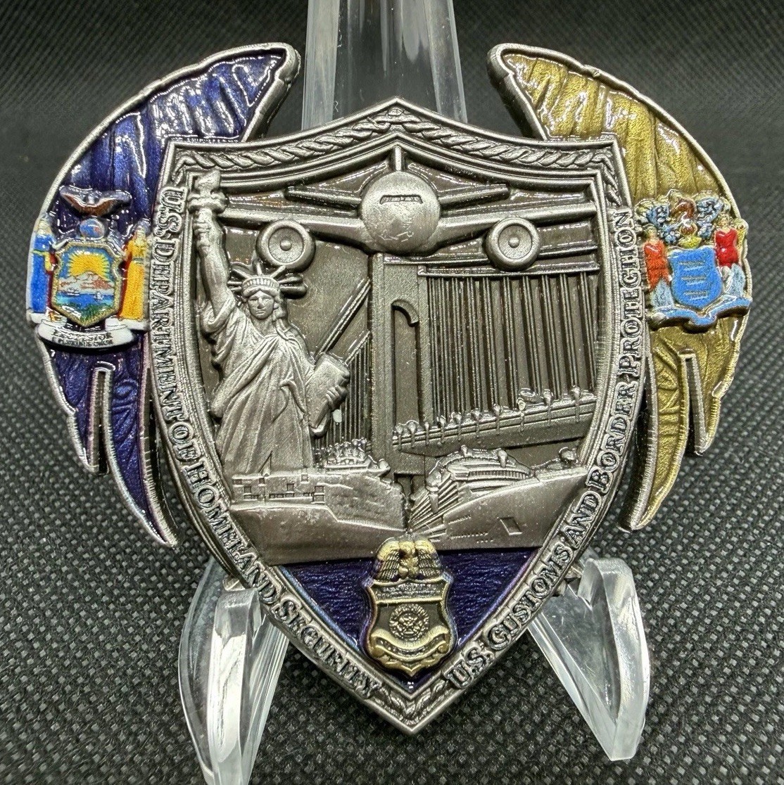 US Custom Border Protection Port of NY/Newark Emer. Medical Unit Challenge Coin