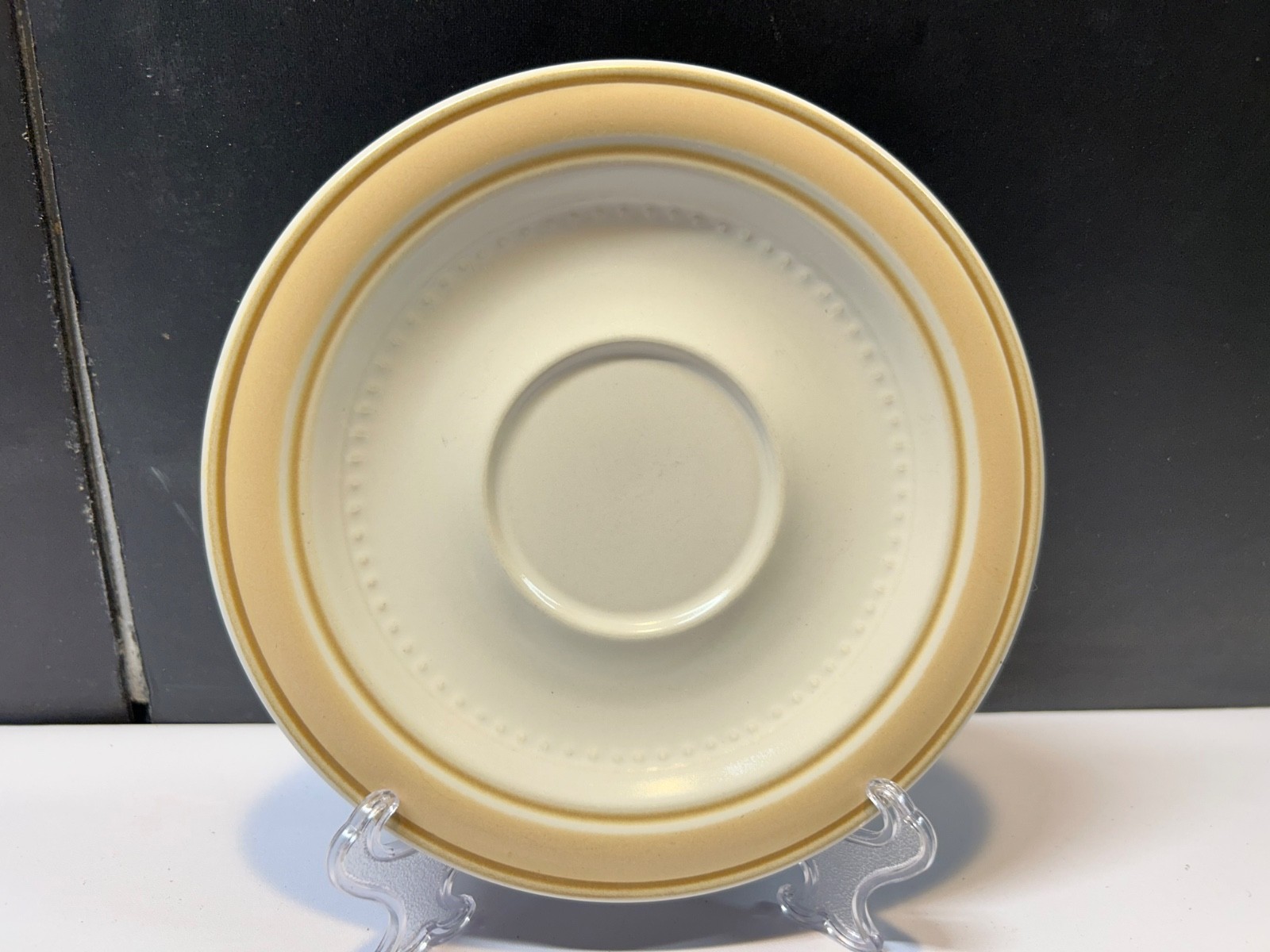 Johann Haviland Saucer Cream Rim Crowning Fashion Dinnerware