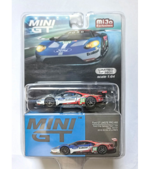 MINI GT 278 Ford GT LMGTE PRO 68 2016 24H Le Mans Chase