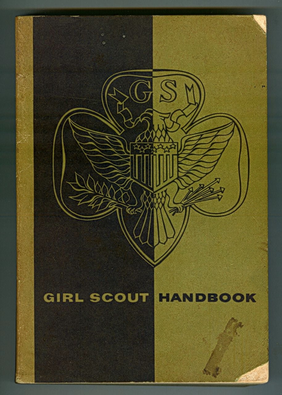Vintage 1960 GIRL SCOUTS of America GIRL SCOUT HANDBOOK Intermediate Program