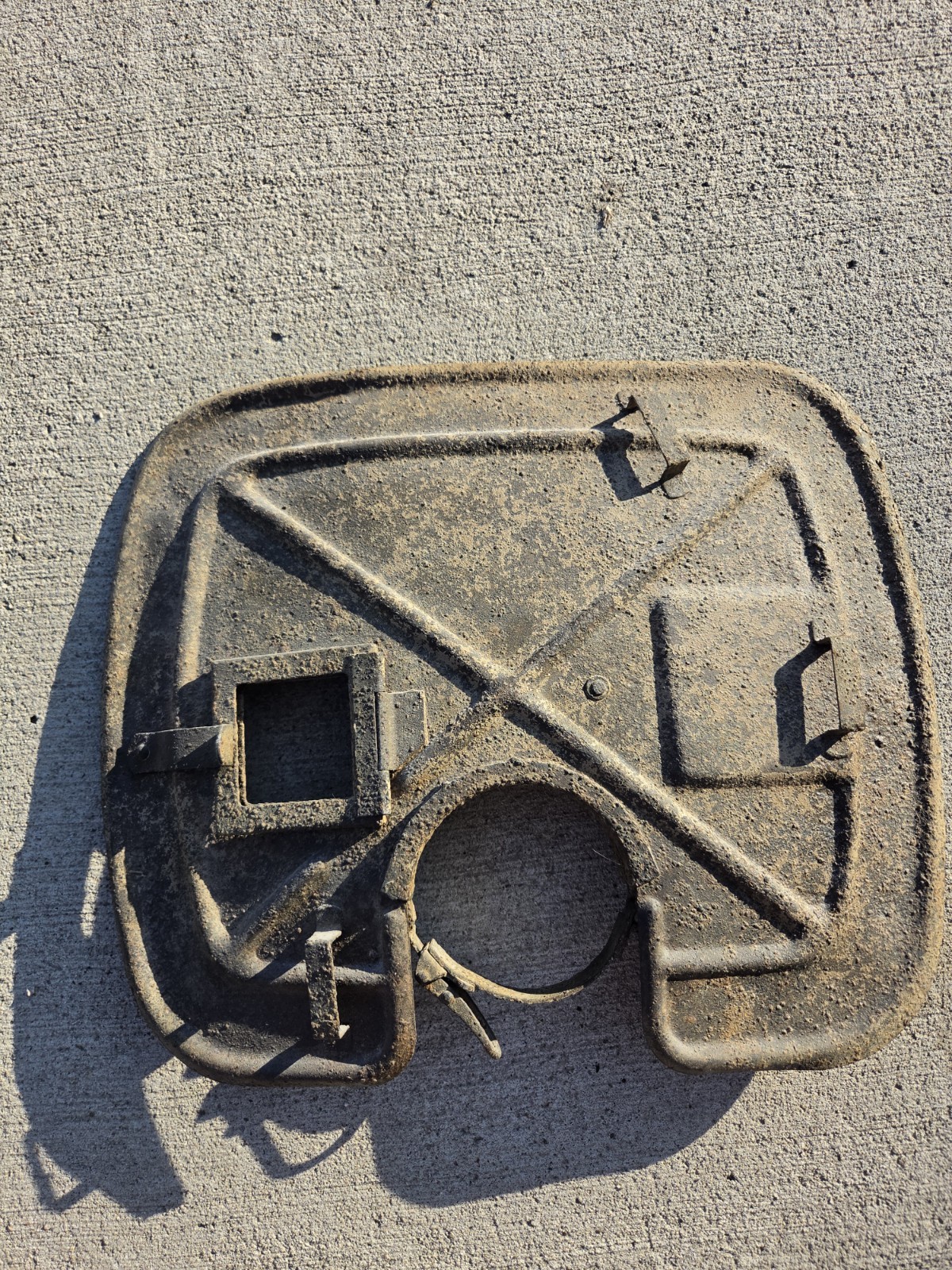 WW2 Panzerschreck relic shield German 