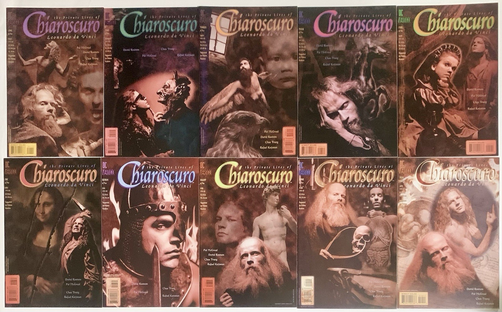 Chiaroscuro: The Private Lives of Leonardo da Vinci #1-10 Vertigo Full Set VF/NM Chiaroscuro: The Private Lives of Leonardo da Vinci #1-10 Vertigo Full Set VF/NM