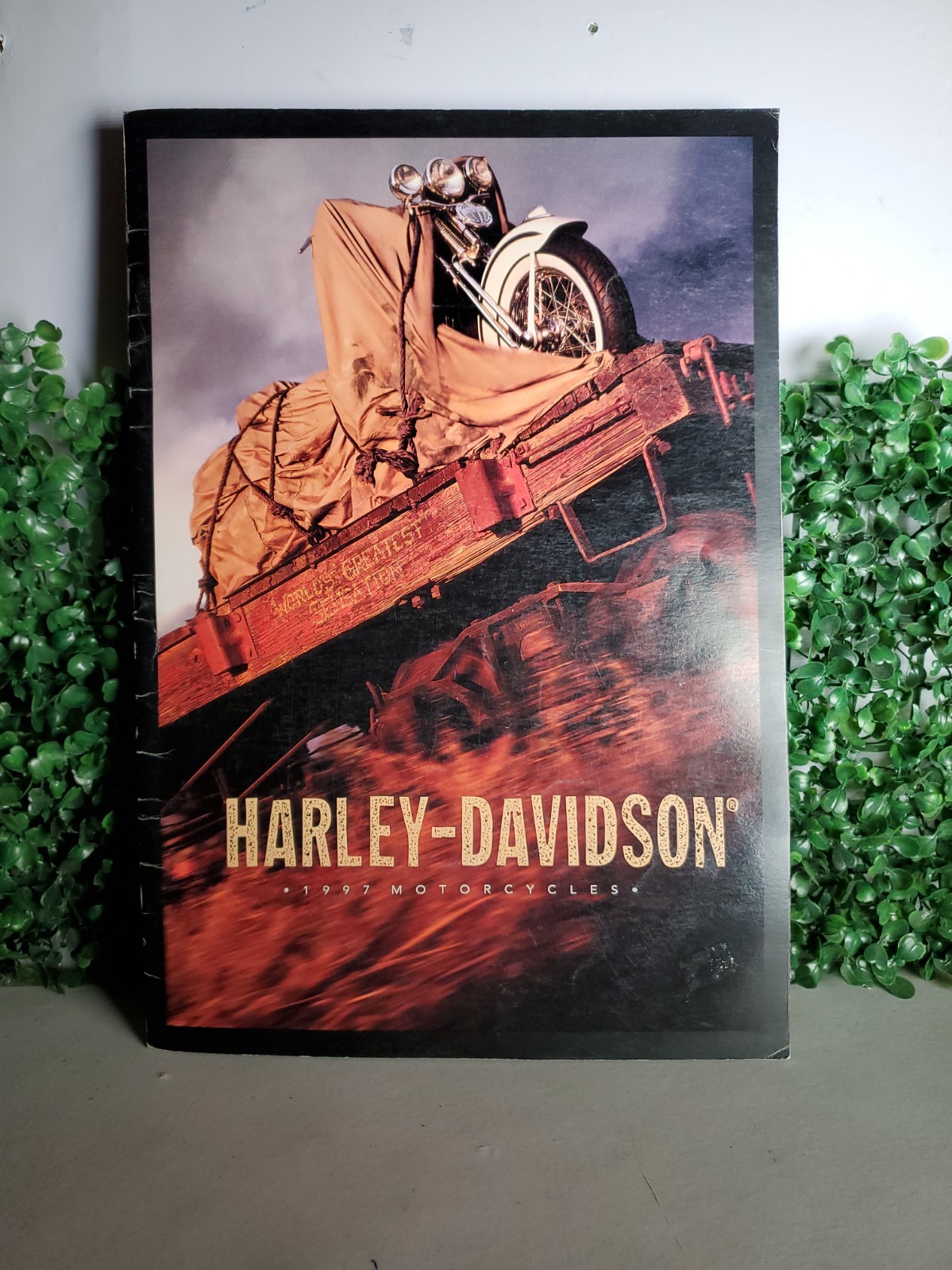 1997 Harley-Davidson Motorcycles Full Line Sales Catalog Brochure Vintage