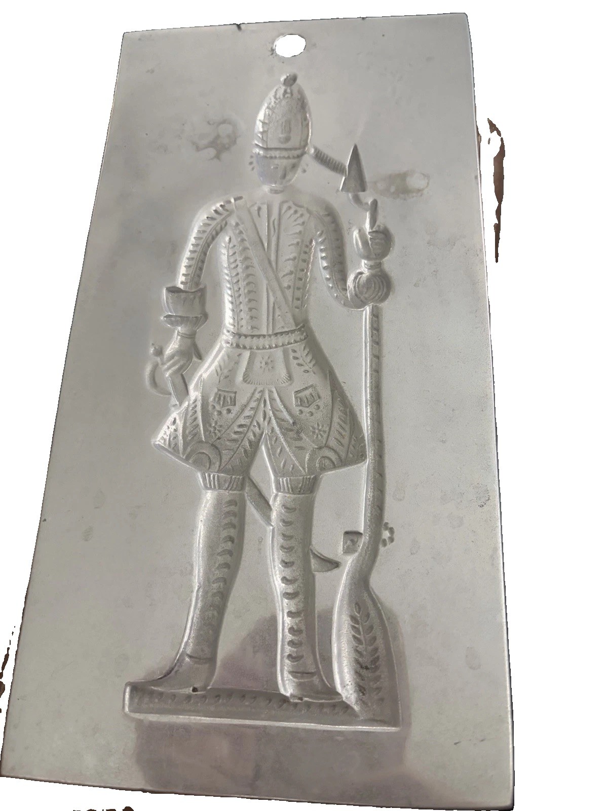 Vintage Virginia Metalcrafters Hessian Soldier Cookie Mold 24-45 Williamsburg VM