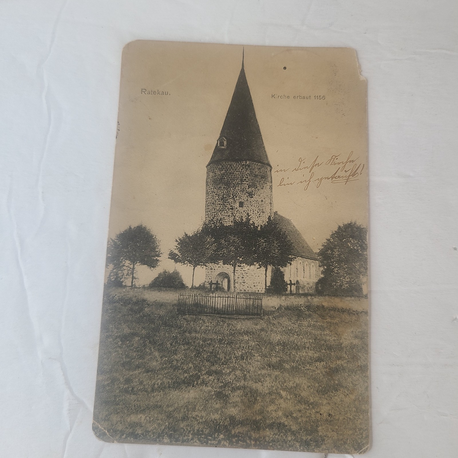 Postcard  Ratekau Germany St Vicelin Church  Posted