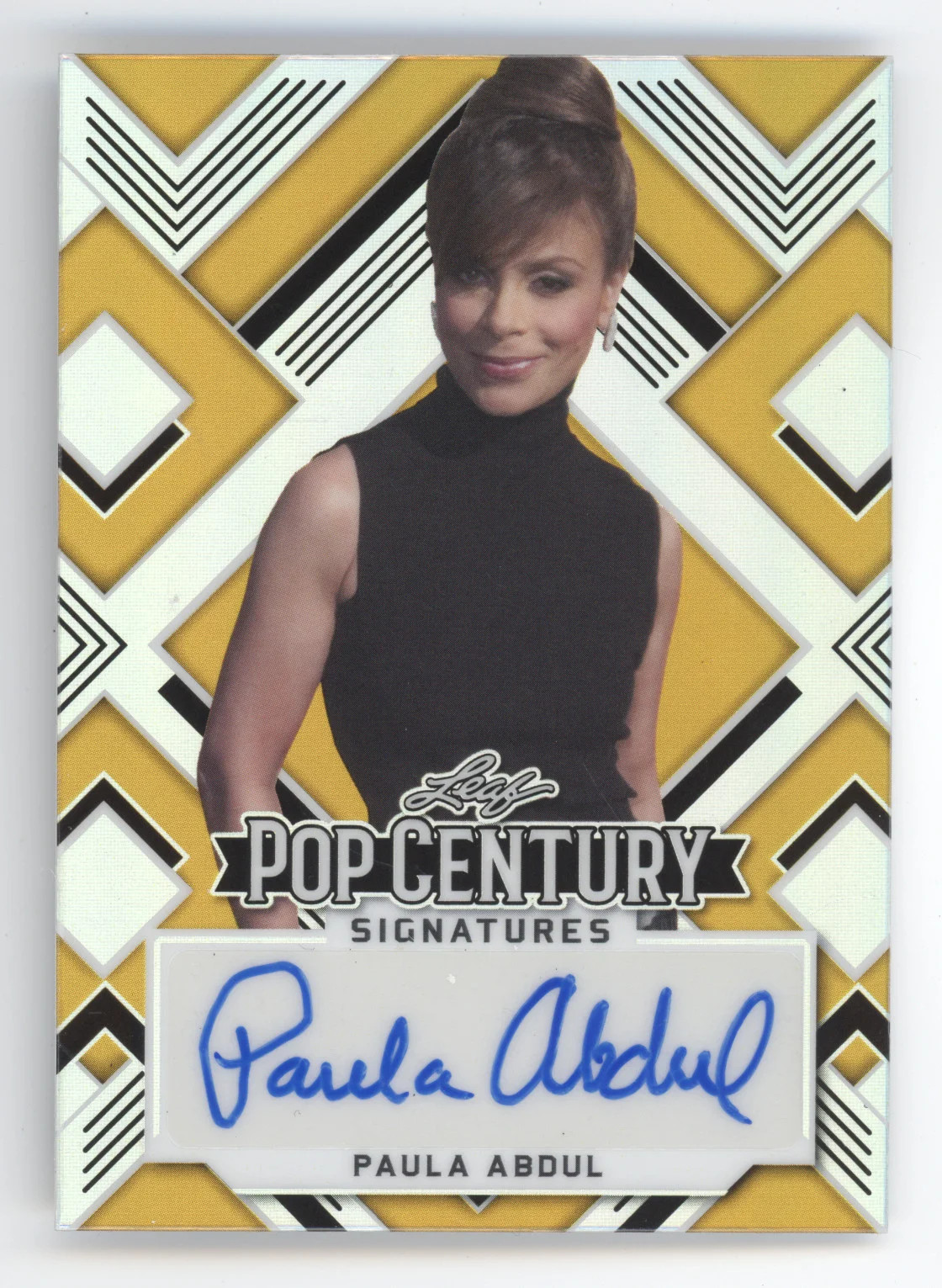 2022 Leaf Pop Century Signatures Paula Abdul 1/1 #BA-PA1