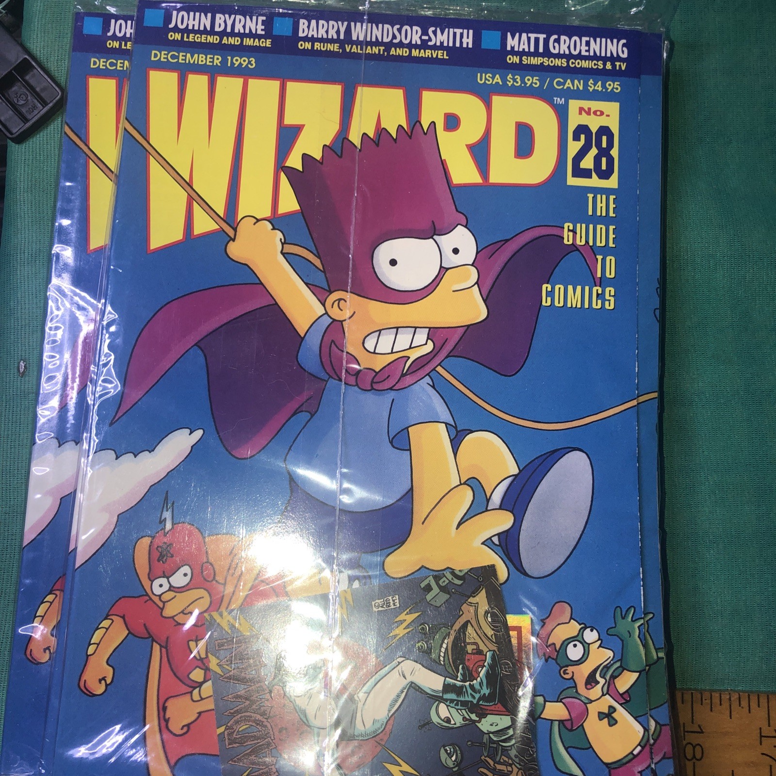 Wizard The Guide To Comics Magazine December 1993 #28 Sealed Wizard The Guide To Comics Magazine December 1993 #28 Sealed