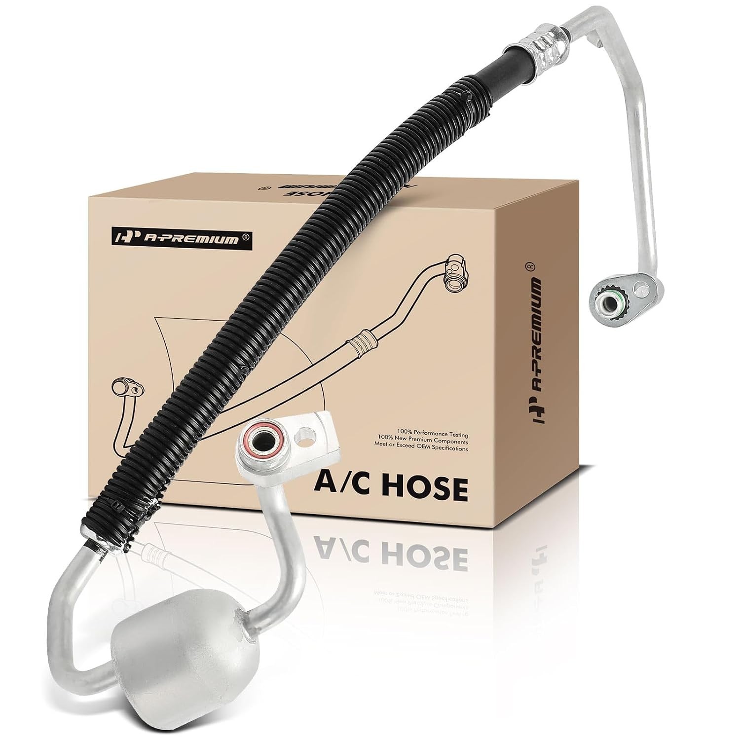 A-Premium A/C Discharge Line Hose Assembly Compatible with Ford Explorer | for F