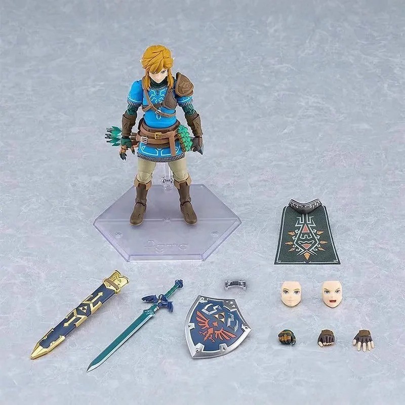 GSC Figma 626 Legend of Zelda Link Tears of the Kingdom Action Figure Toy Unbran