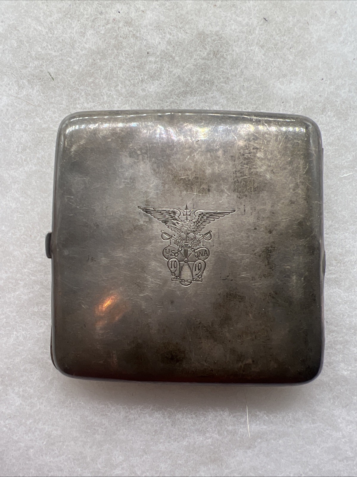 1919 US Naval Academy USNA Cigarette Case (JJ922