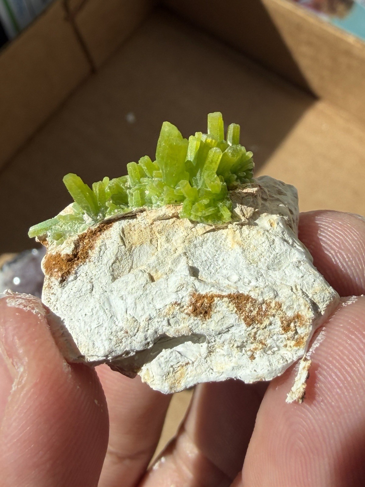 Top Pyromorphite Specimen from Daoping Mine, China, 10gm