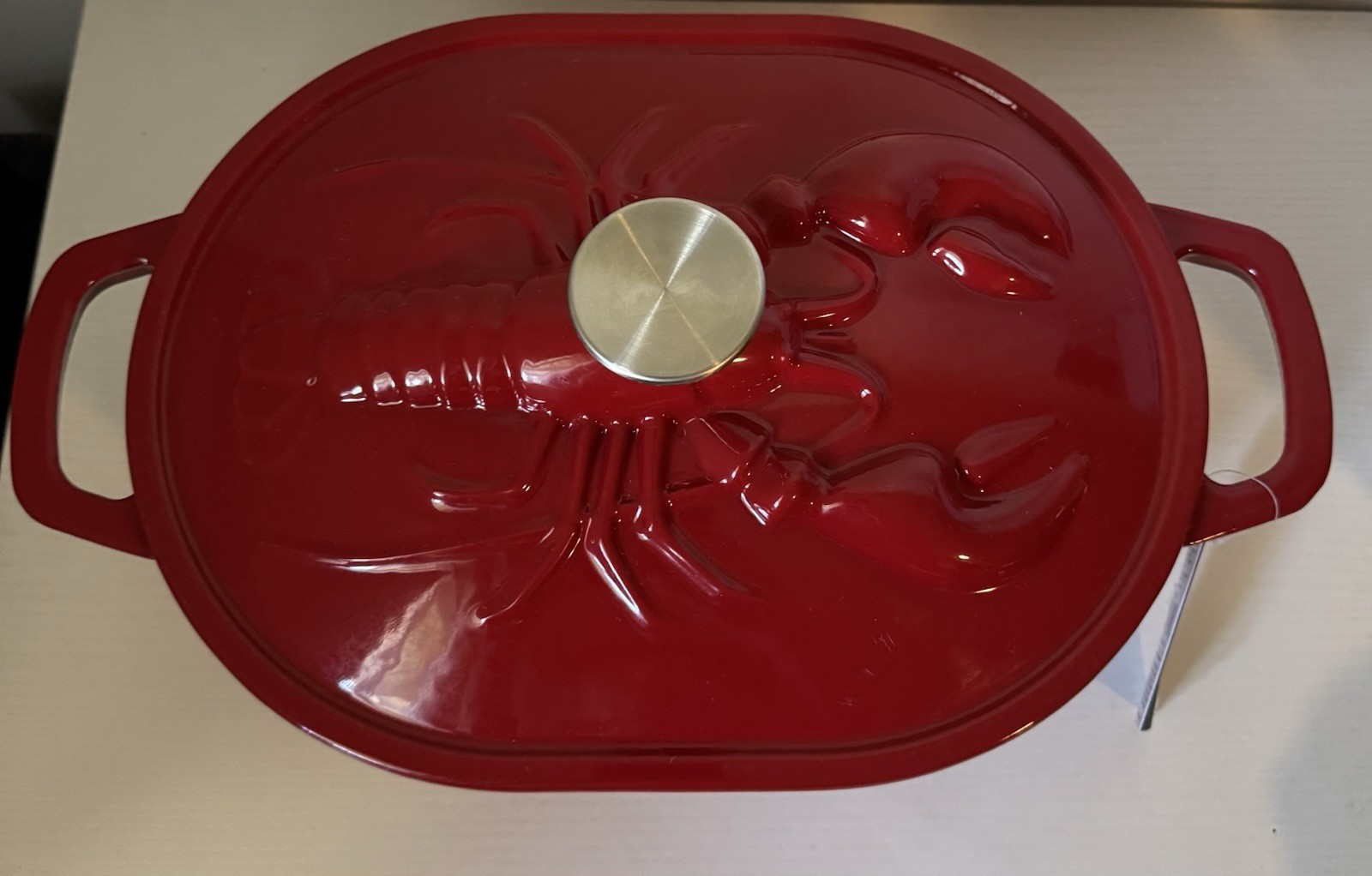 New Smith Clark Lobster Dutch Oven Red 