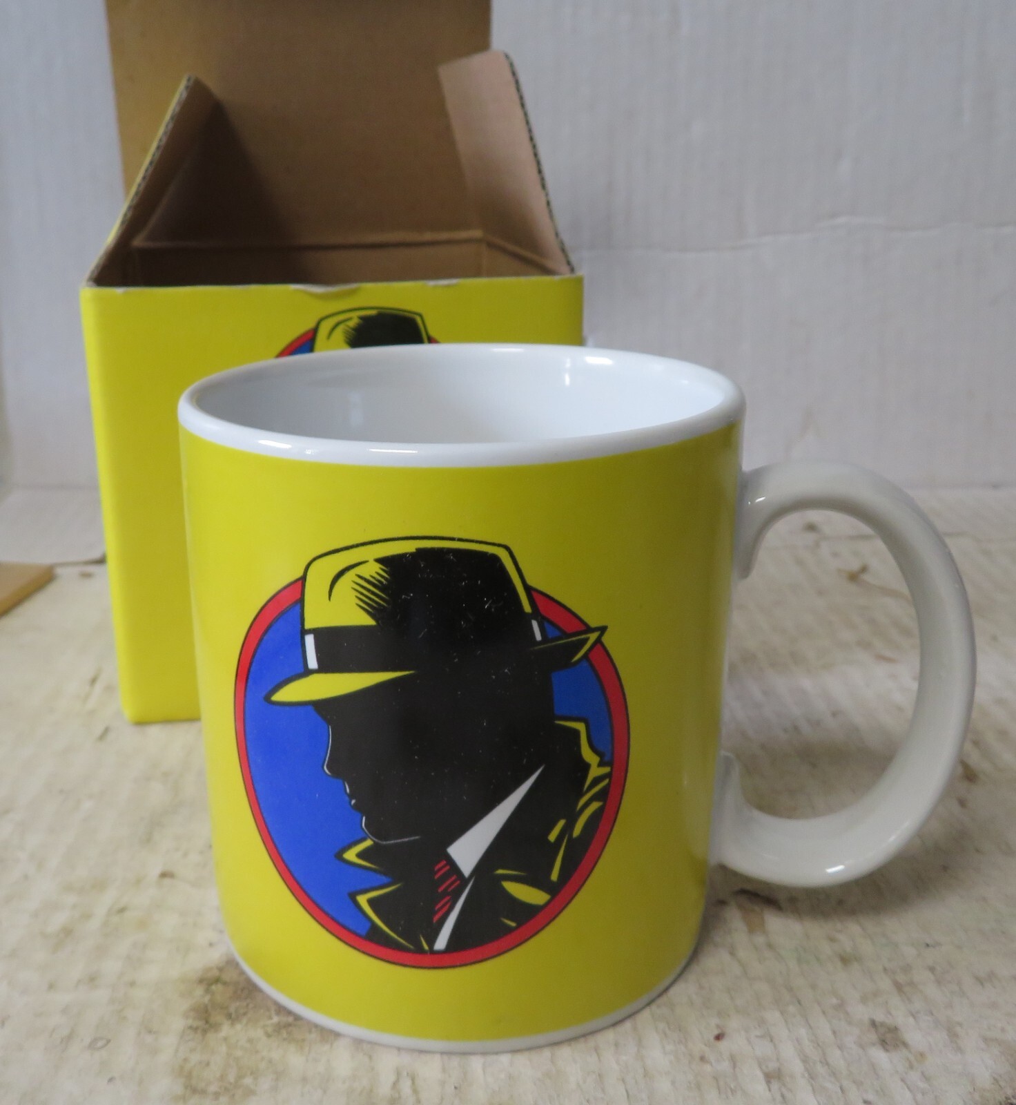 Vintage Dick Tracy Mug Walt Disney Co Applause Inc 12oz