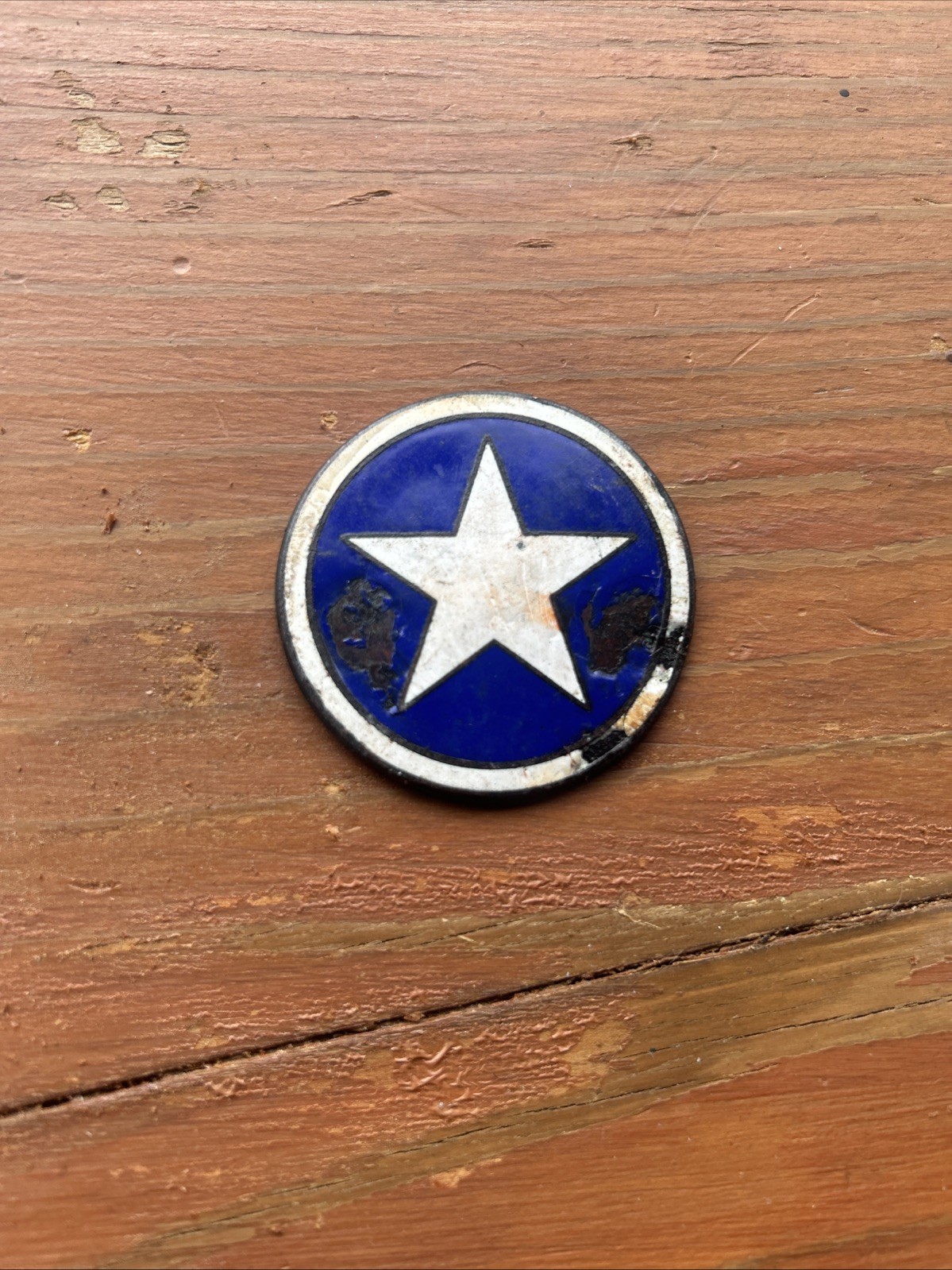 1924 Durant Star Motors Car Radiator Emblem Original 