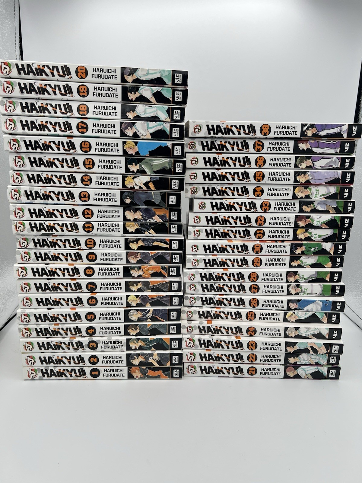 Haikyuu Haikyu Manga Volumes 1-38 Book Lot English Authentic Viz Media Set VG