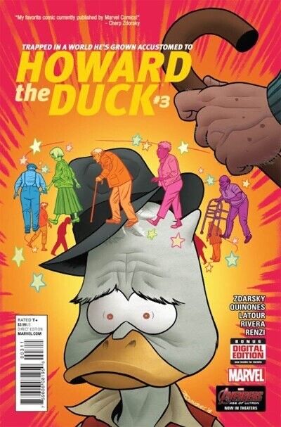 Howard the Duck (2015) #3 NM- Stock Image