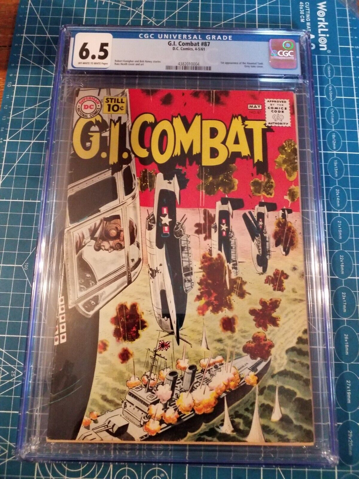 G.I. Combat 87 DC Comics CGC 6.5 ST9-2 1st Haunted Tank