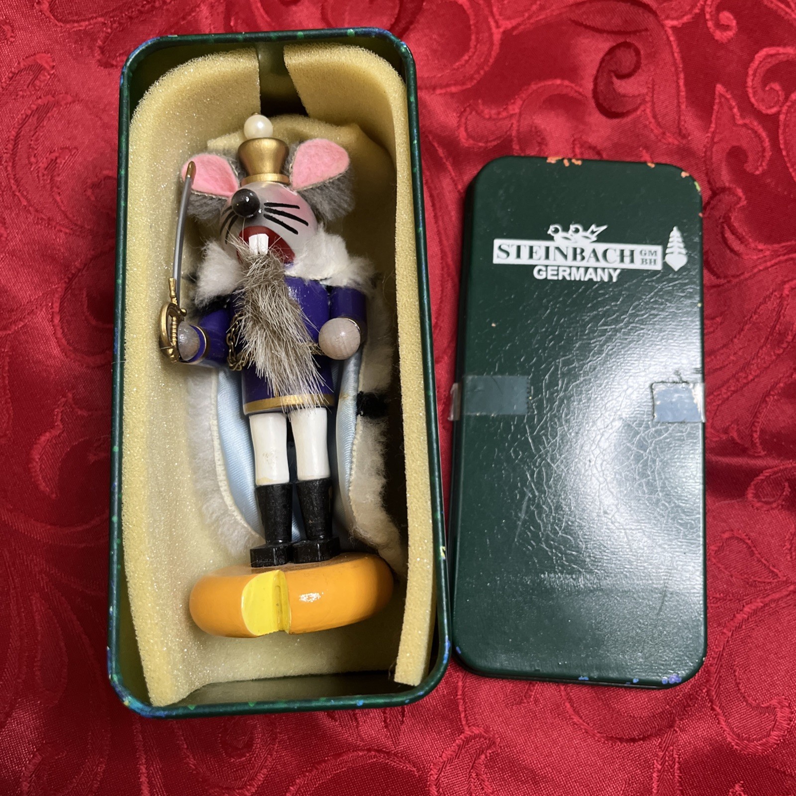 Steinbach Limited Edition Tchaikovsky Mouse King Mini Nutcracker 5” In Box