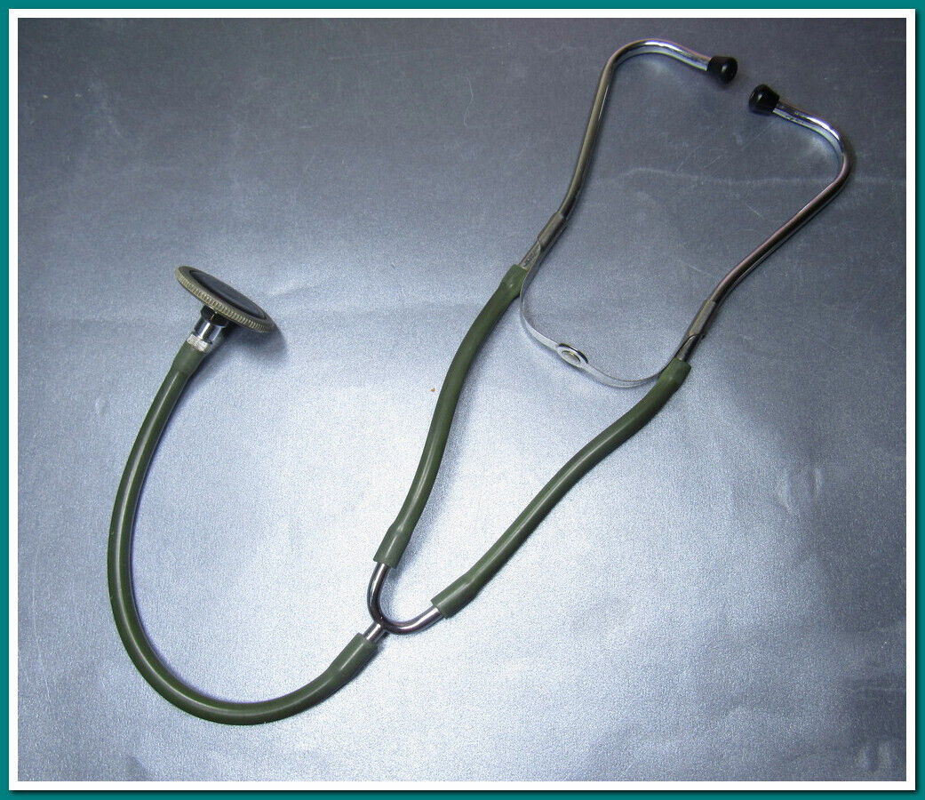 Vintage Old Medical Doctor Tool Classic Stethoscope #20724