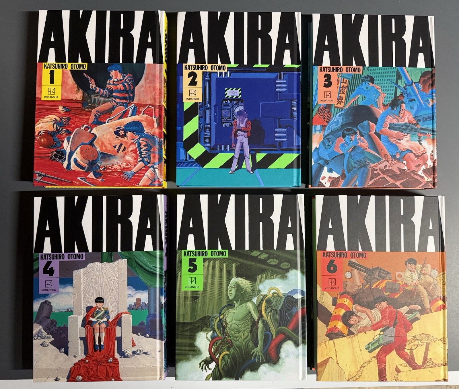 Akira Hardcover Collection (Vol. 1-6) English Manga