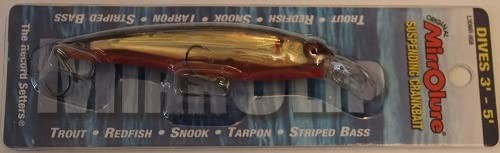 Mirrolure L30MR-808 MirrOLip, Black/Orange/Silver