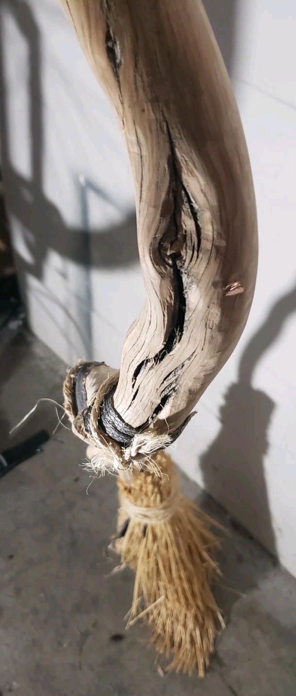 Natural authentic witch broom besom 48 inches Witches broom Broomstick decor Wic
