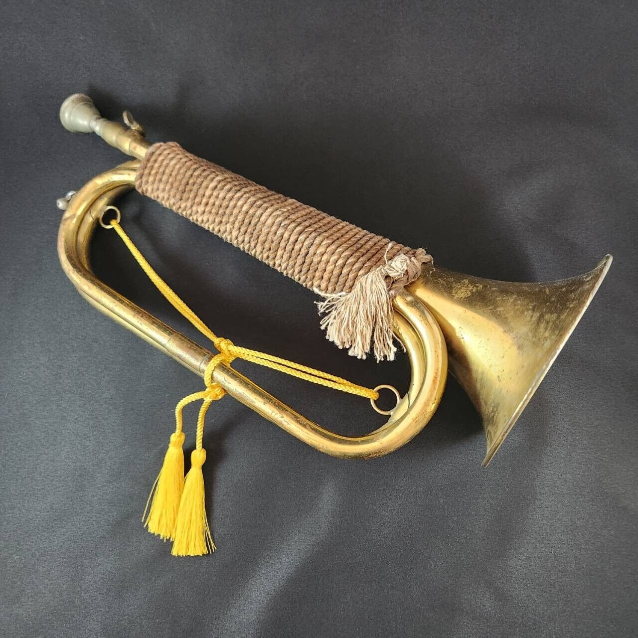 Japanese Imperial Army Trumpet bugle Length:34cm Vintage WWII WW2 original item