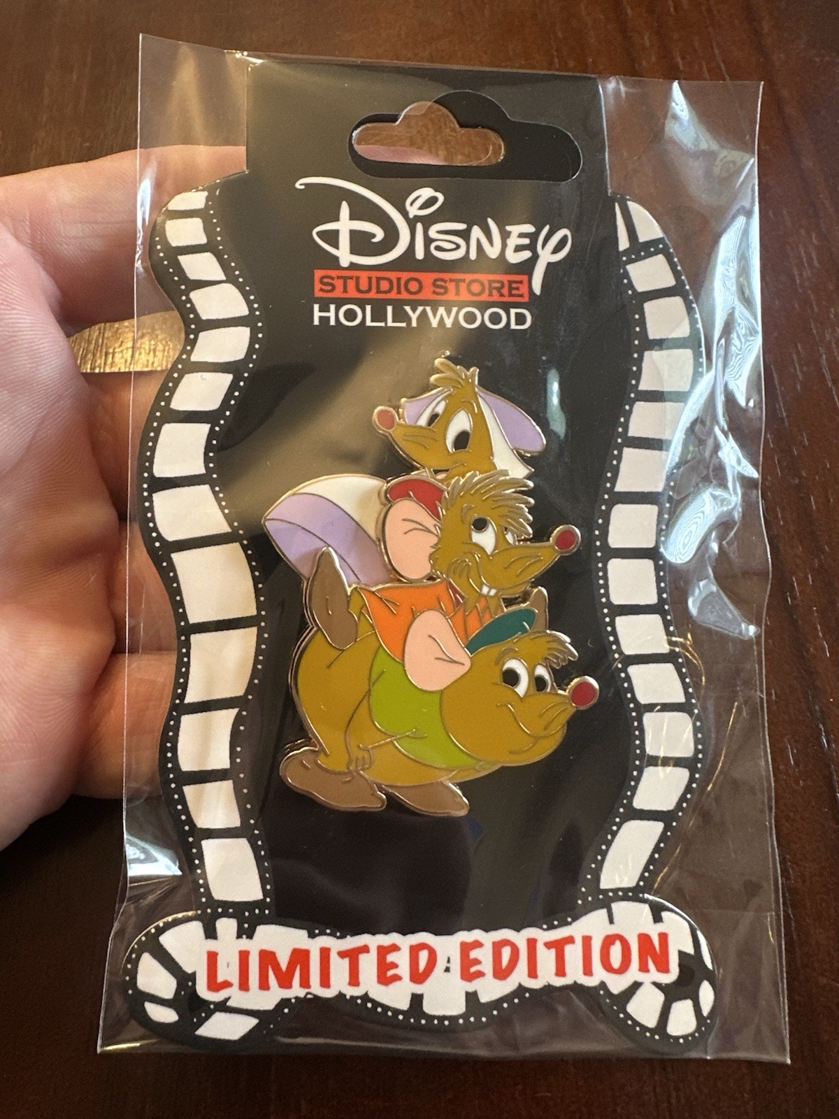 2022 Disney D23 Expo DSSH Film Stack Series LE 500 Cinderella Mice Pin