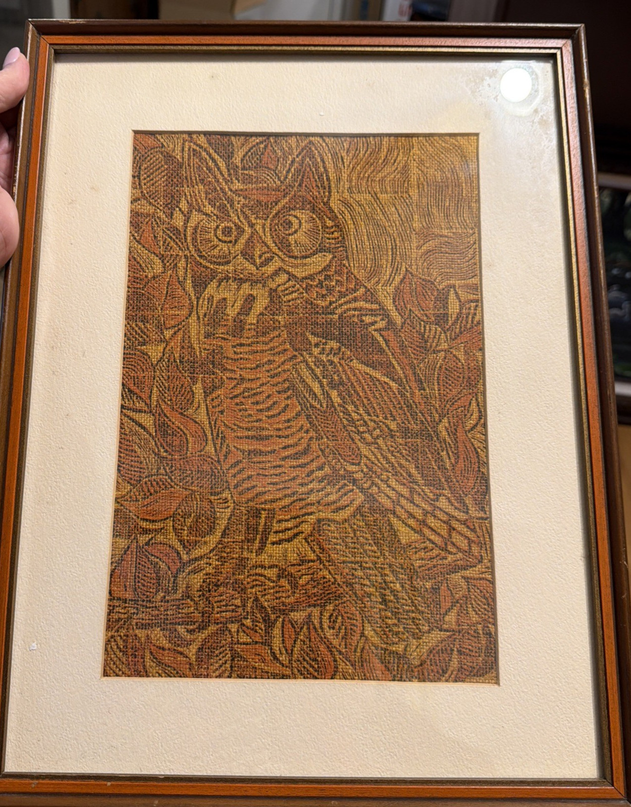 VINTAGE FRAMED AND MATTED 17\ VINTAGE FRAMED AND MATTED 17\