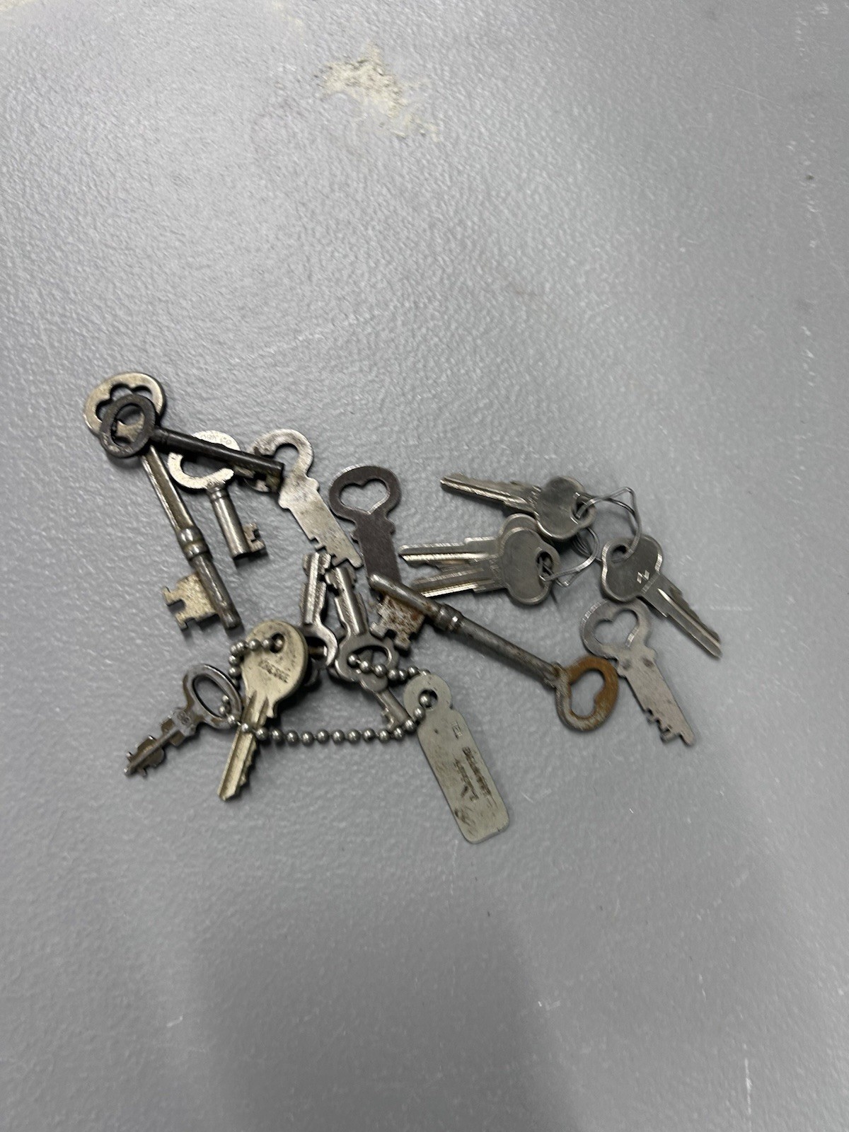 Lot Of Antique Skeleton Keys and More