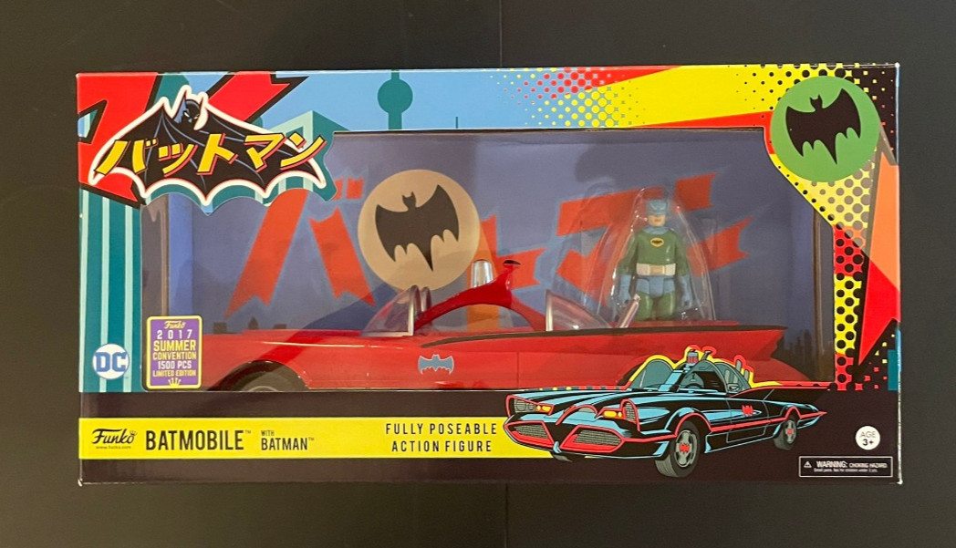 SDCC 2017 Summer Convention Funko Batman Batmobile Red Limited LE1500 Sealed NIB SDCC 2017 Summer Convention Funko Batman Batmobile Red Limited LE1500 Sealed NIB