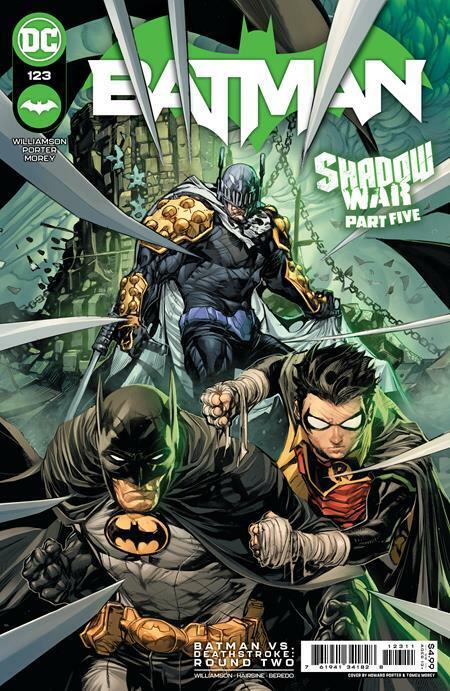 Batman #123 Cover A Howard Porter (Shadow War) DC Comics 2022 EB249